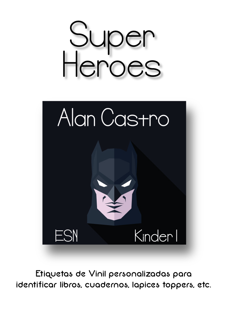 Pack Back to School Super Hero